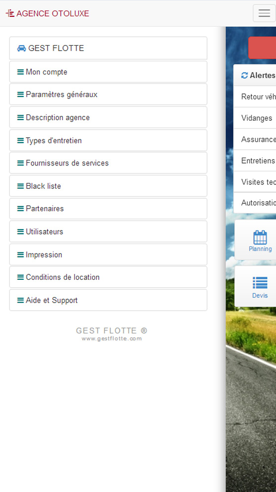 Logiciel pour gestion de flotte Rabat